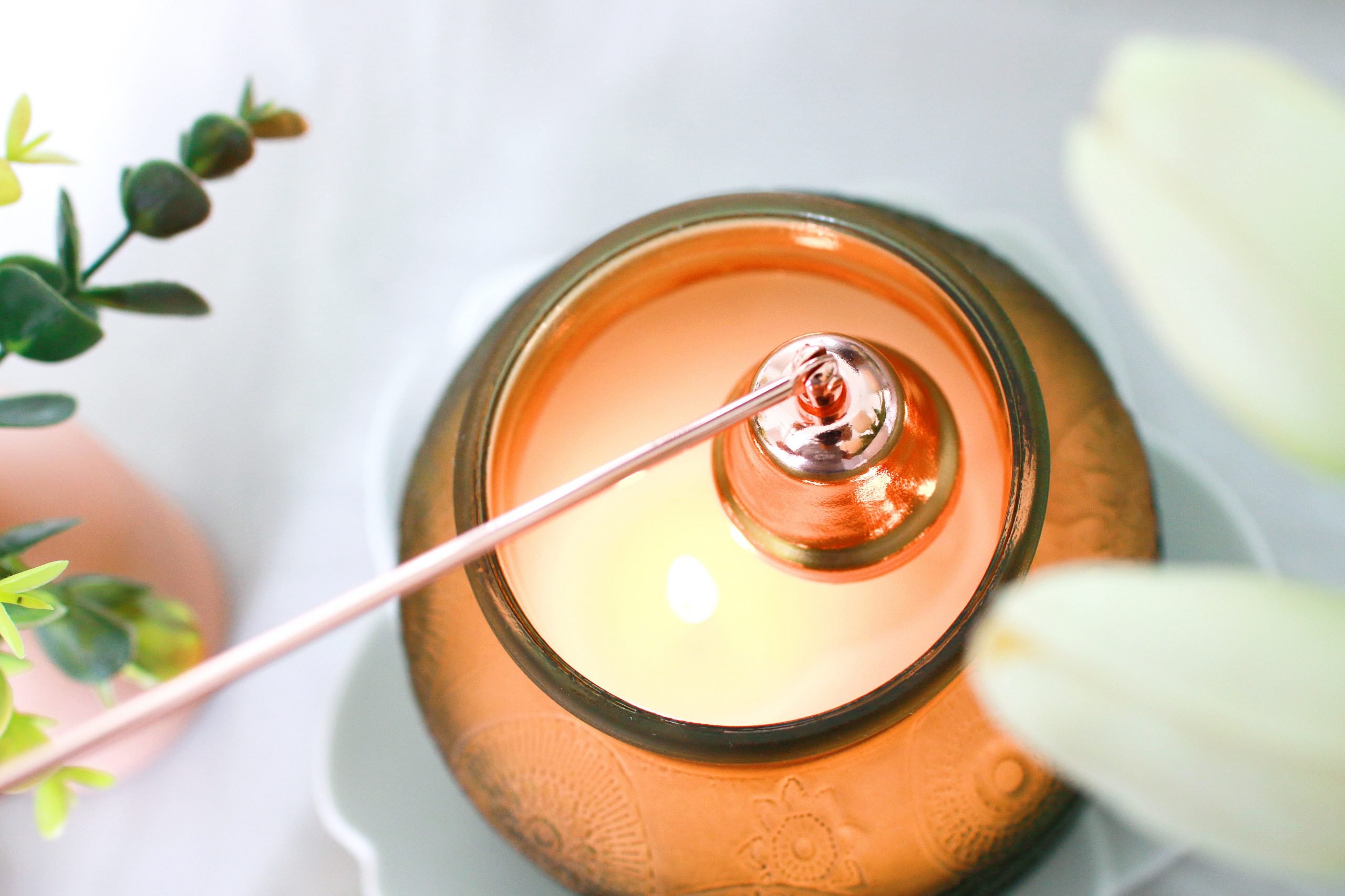 Rose Gold Candle Care Kit Review for the Elegant Home graphic